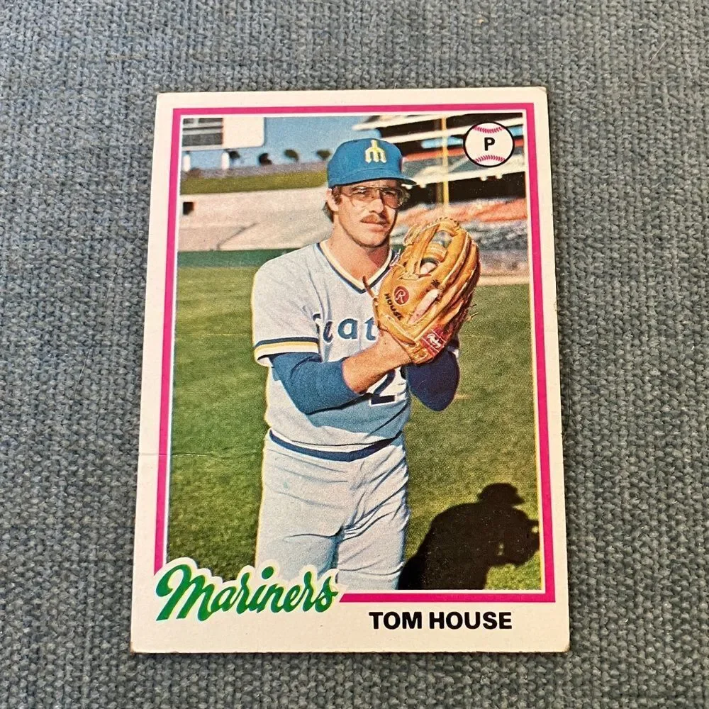 1978 Topps Seattle Mariners Baseball Card Trading Card